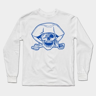 Skull & Crossblade - Nautical Pirate Chic Long Sleeve T-Shirt